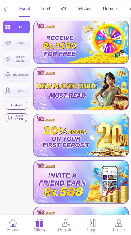 k2 real earning app
